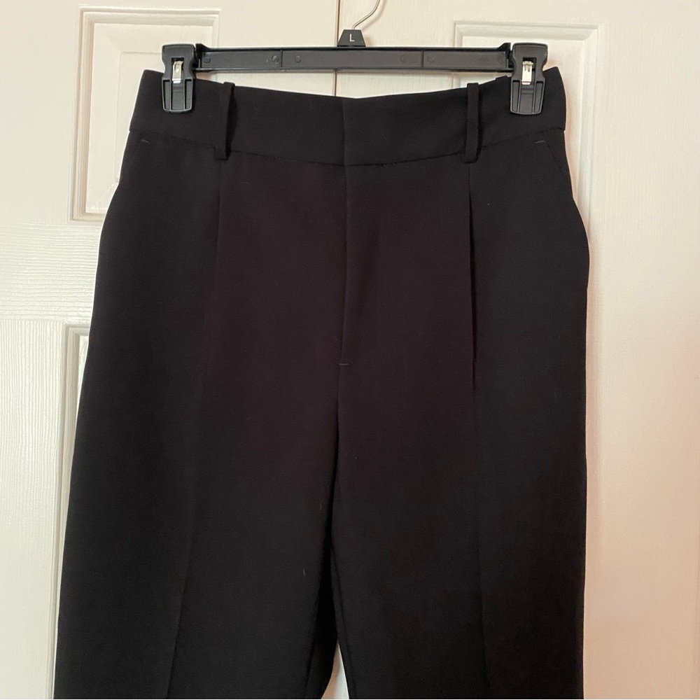 Zara black dress pants, size L, NWT